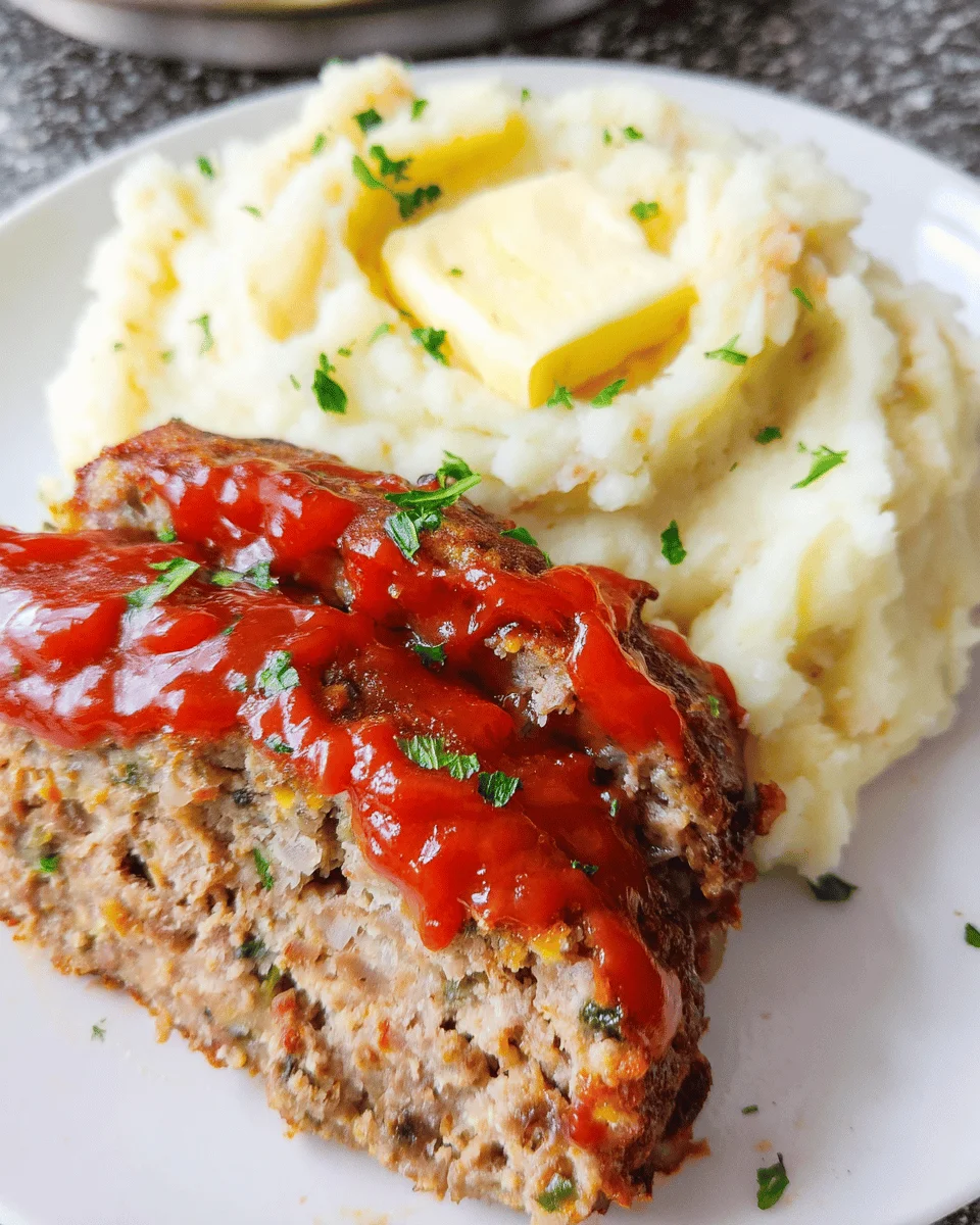 Instant Pot Meatloaf with Mashed Potatoes